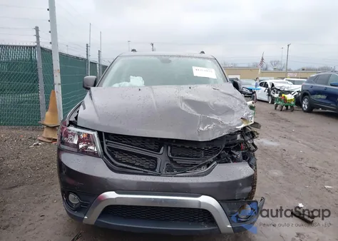 2020 Dodge Journey Crossroad из США, поврежденный, VIN 3C4PDCGB4LT271100